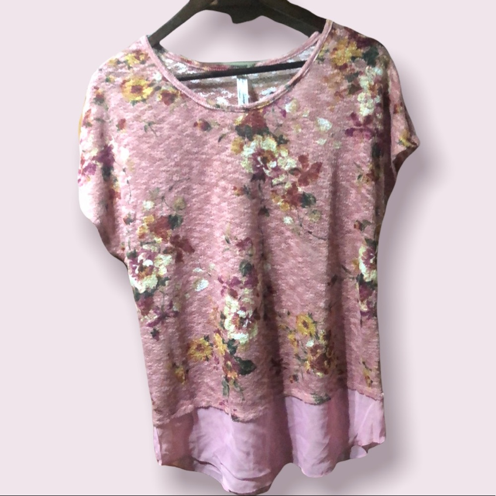 PerSeption Concept XL knit top Rose colored